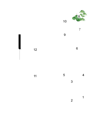 映月WEST　間取り